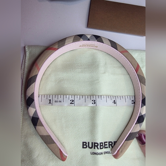 NWOT Burberry Novacheck Canvas Headband! - Picture 8 of 9